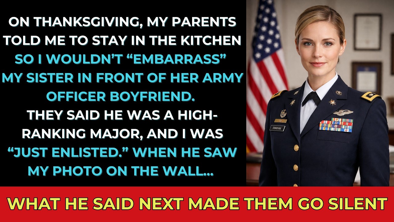 Мои родители и сестра пытались спрятать меня на День благодарения, а потом меня узнал её парень.