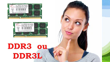 Como saber se é DDR3 ou DDR3L?