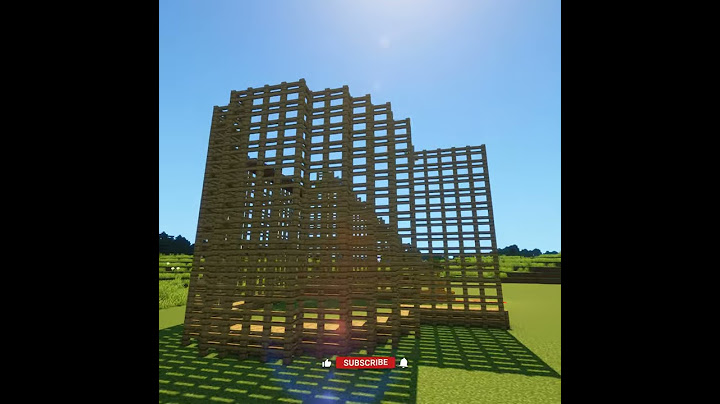 Achtbaan - Minecraft Timelapse