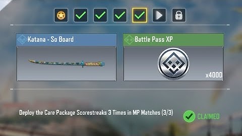 call of duty mobile Deploy the care package scorestreaks 3 times in mp matches