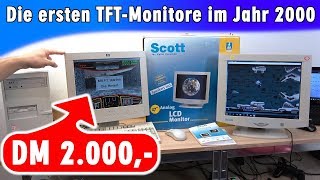 DM 2000,- für einen 15“-TFT-Monitor - Die ersten TFT-Monitore auf dem Markt vor 18 Jahren