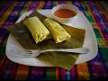 Tamales De Chipilin  Salvadoreños