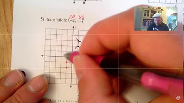 Translating Figures Using Vector Notation