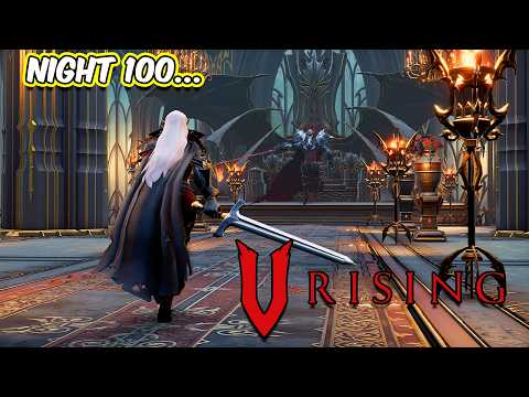 I Had 100 Nights To Defeat DRACULA In V-Rising! Here's What Happened....