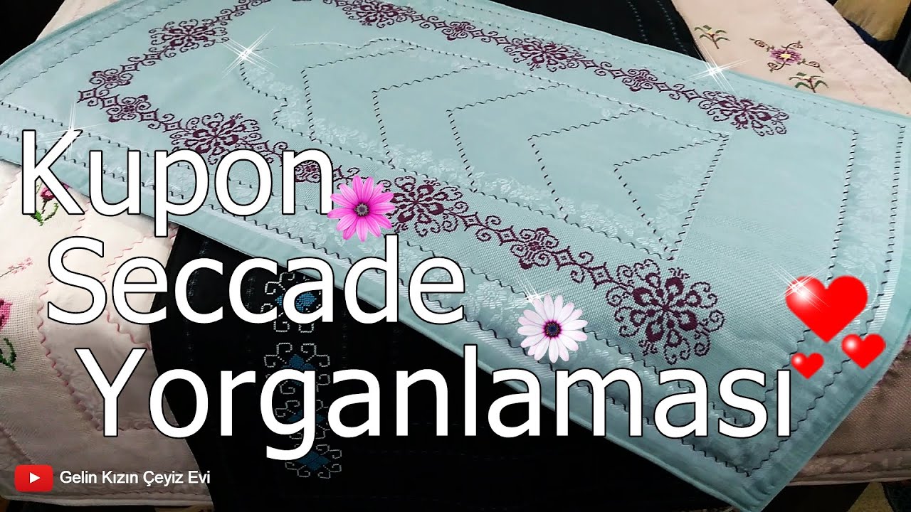 Kupon Seccade Yorganlama Nasıl Yapılır?