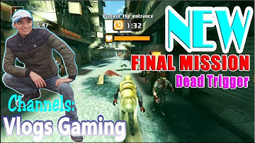 Dead Trigger || Final Boss - Final Mission, Part 19 (LV16-17) / Gameplay (Android & Ios)