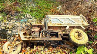 : Completely Restored Classic Tricycle After Years of Abandonment Accident