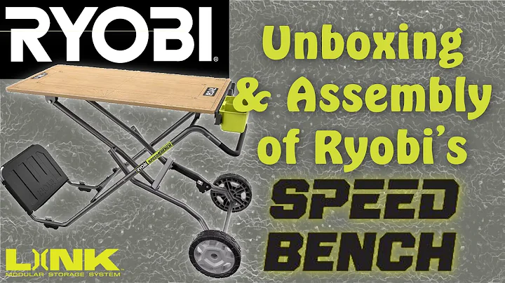 Unboxing and Assembling the New Ryobi Speed Bench Mobile Workstation