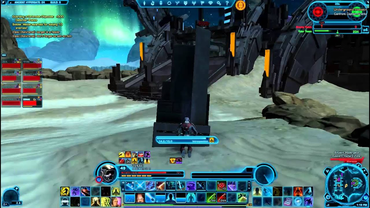 SWTOR Sentinel Focus Pre 50 Hypergates- Zenae