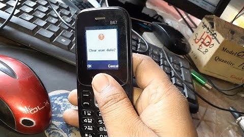 Symphony bd67 reset code, Clear user data, How to factory reset symphony button phone