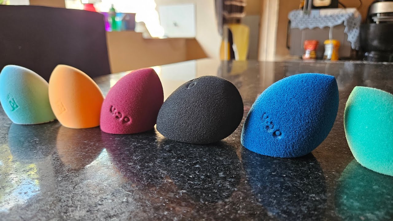 MELHOR ESPONJA DE MAQUIAGEM OCEANE X REAL TECHNIQUES