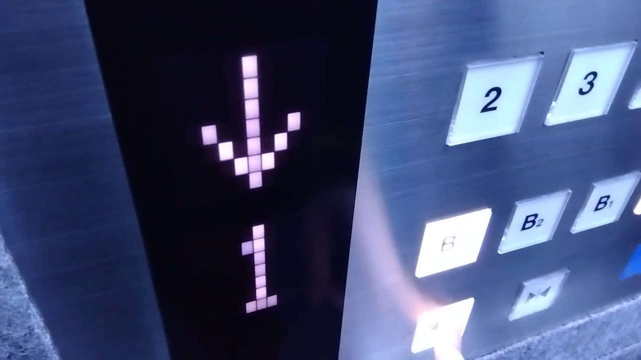 シティタワー国分寺ザ・タワーツインウエスト店舗側の東芝エレベーターに乗ってみた！