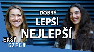 Comparative and Superlative of Adjectives in Czech | Super Easy Czech 30 screenshot 5