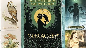 A Compendium of Witches Oracle Flip Through (in HD)
