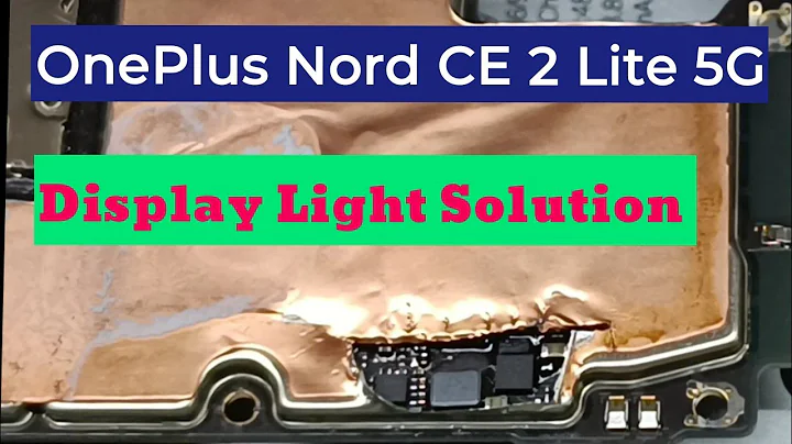 OnePlus Nord CE 2 Lite 5G Display Light Solution | Blinking Display Light Problem | Prime Telecom |