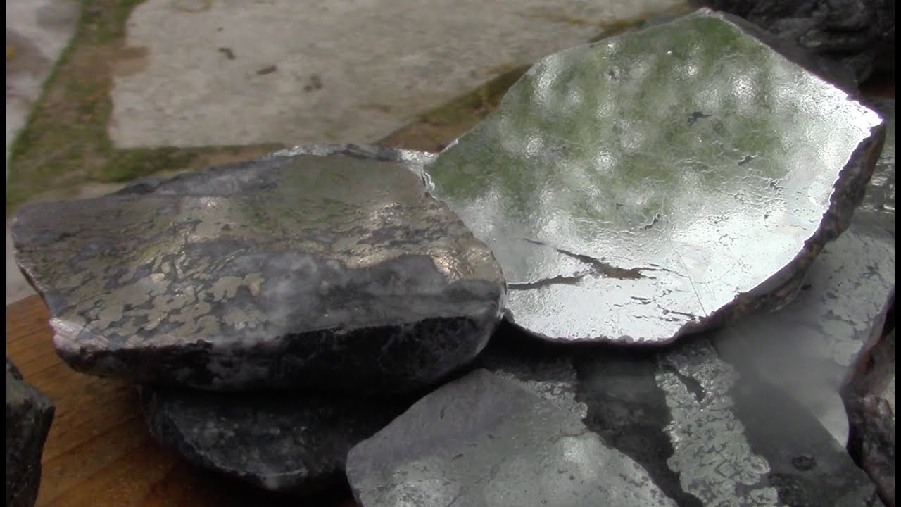 POLISHING Rock Slabs on VIBRATORY FLAT LAP YouTube