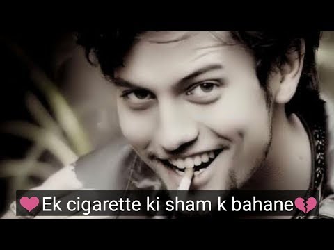 💖Ek Cigarette Ki Sham Ka Bahane☹️|Sad Shayari Yu To Me Shayar Hu|💔Heart Touching Sad Shayari|