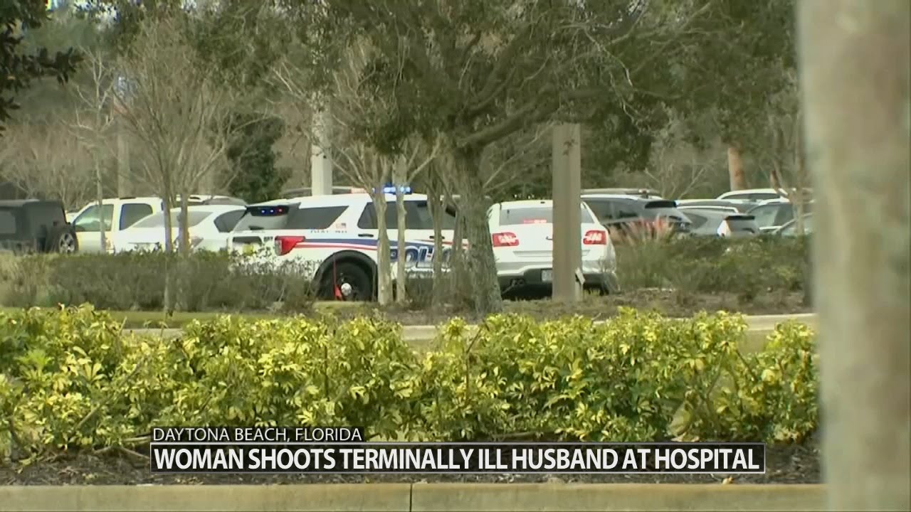 Florida woman shots terminally ill husband at hospital - YouTube