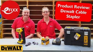REVIEWED: DeWalt DCN701 Electricians cable stapler for clipping twin and earth cables (Romex)