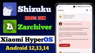 Shizuku You Need To Take An Extra Step | Shizuku The Permission of ADB Is Limited | REDMI, POCO, MI screenshot 4