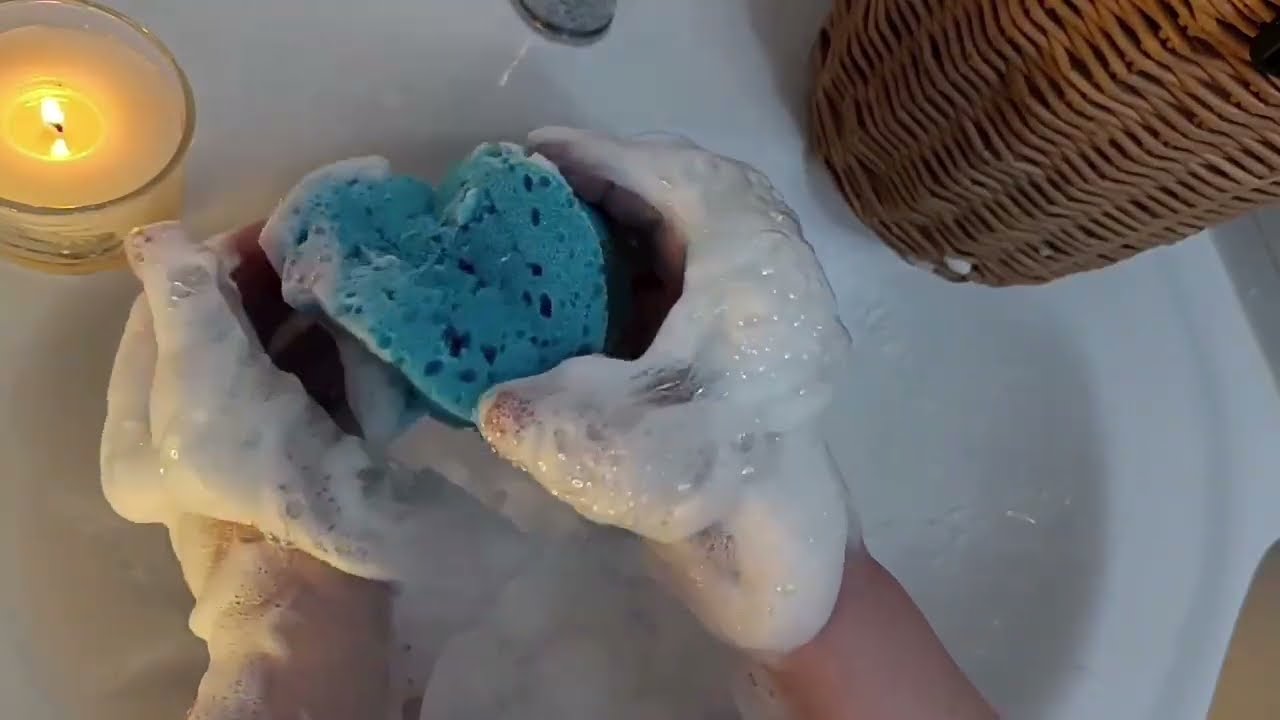 Bedouin Olive Oil Soap Lather ASMR. Fluffy Foam Sounds from the Negev Desert #ASMR #SoapFoam