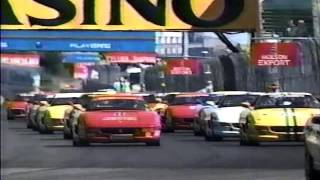 Ferrari challenge race at circuit gilles villeneuve in montreal,
quebec, canada 1996 featuring 348 and f355 factory cars. vhs tape ...
