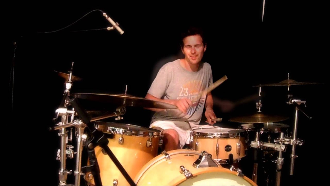 One Handed Drum Roll Groove (Freehand Technique, Johnny Rabb)