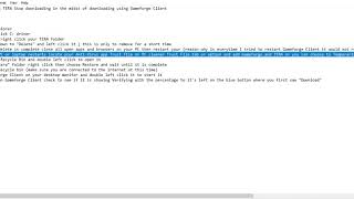 How to fix TERA error Stop downloading in the midst of downloading while using Gameforge Client