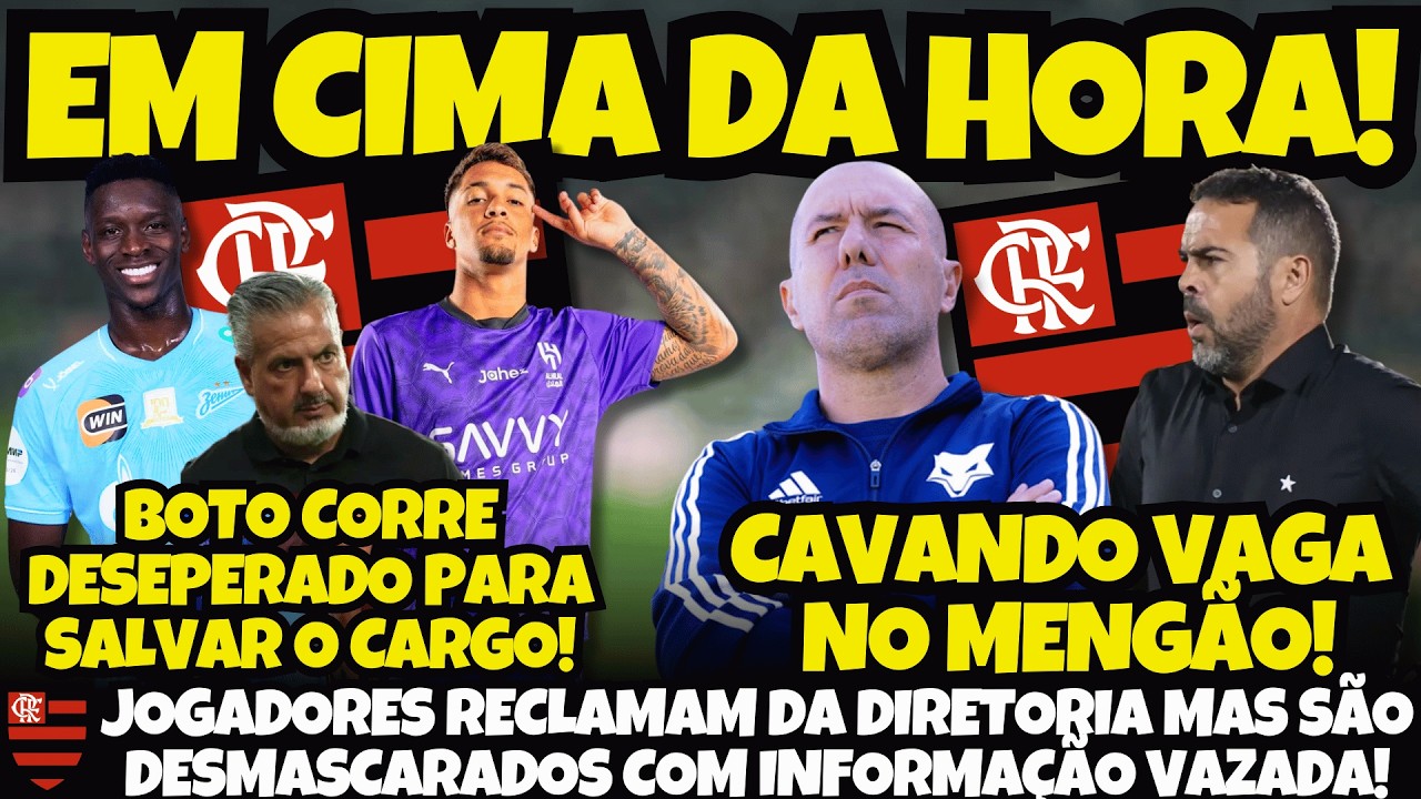 BOTO CORRENDO PRA ANUNCIAR ATACANTE NO DESESPERO! FRITURA DE FILIPE E TÉCNICOS CAVANDO VAGA!