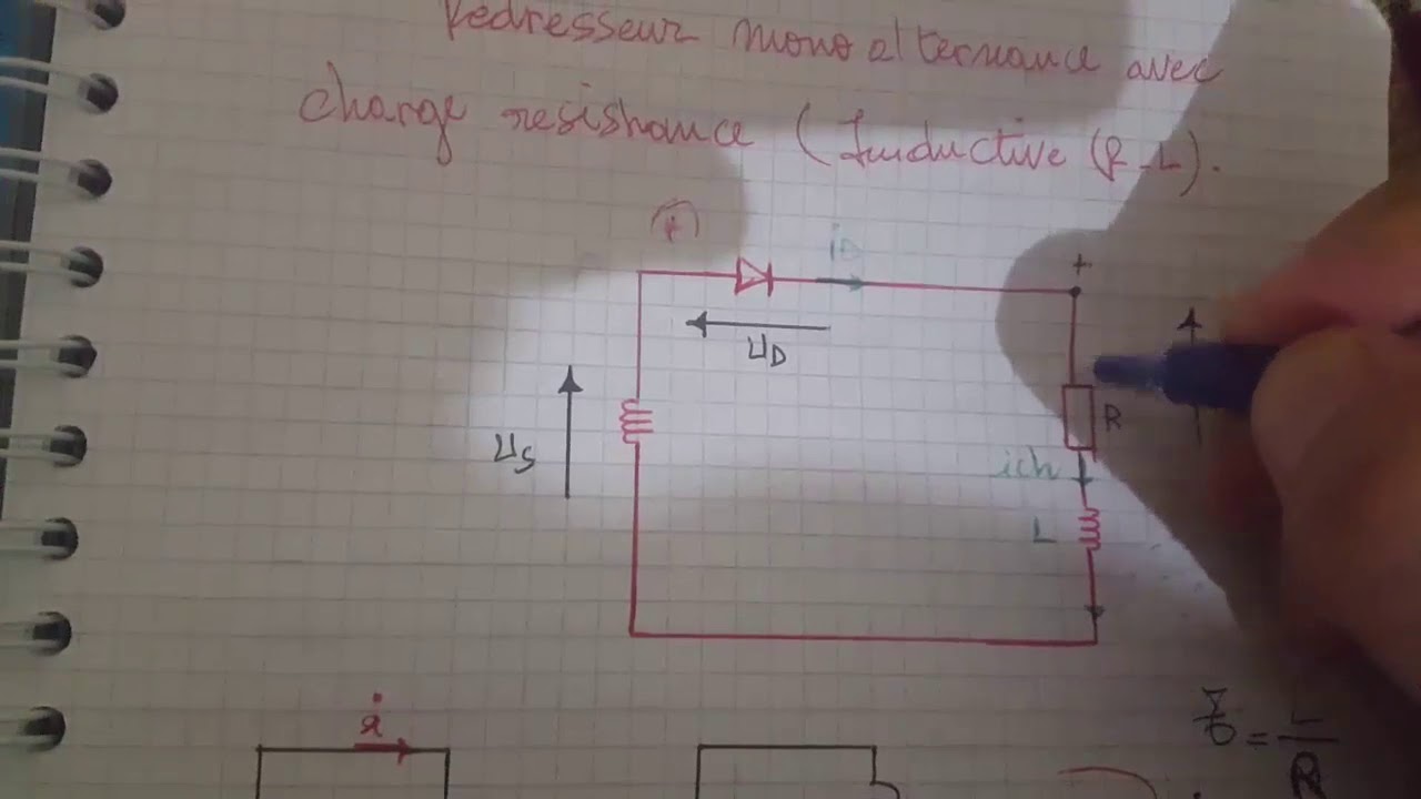 16 Redresseur mono alternance avec charge resistance inductive ( RL — free download