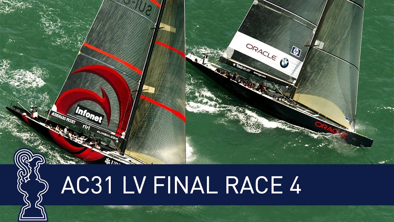 31st America's Cup LV Finals SUI vs. USA Race 4 