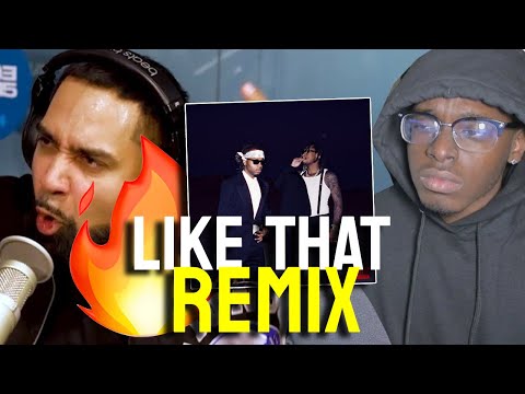 LAZARUS RAPS ON THE LIKE THAT BEAT!? (REACTION)