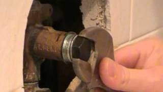 stuck moen faucet cartridge removal