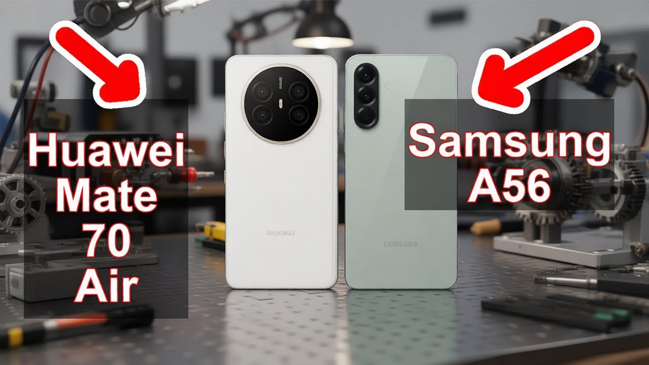 Huawei Mate 70 Air против Samsung Galaxy A56
