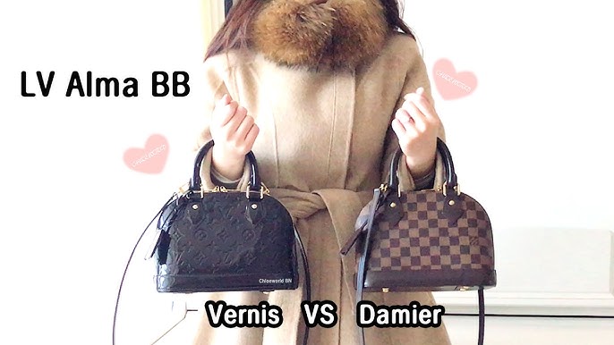 REAL VS. FAKE Louis Vuitton Alma BB Monogram Vernis leather / VLOG #8 /  Laarni B N'style 