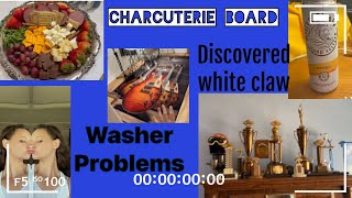 WASHING MACHINE PROBLEMS!  (Stains).  +   Making a charcuterie board +  We planted our huge garden ￼