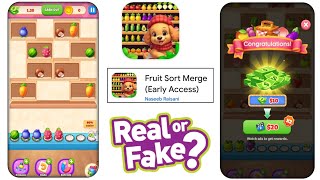 Fruit Sort Merge App Real Or Fake | Fruit Sort Merge Legit Ba | Fruit Sort Merge Withdrawal  screenshot 5