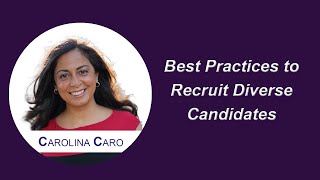 Best Practices to Recruit Diverse Candidates