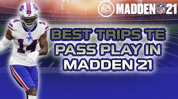 Best PASS play in Madden 21! - Destroy Man Coverage with this route! Madden 21 Tips