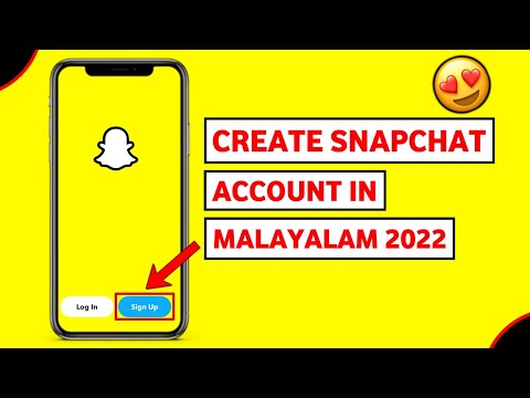 How To Sign In Account On Snapchat? | 2022 | In Malayalam