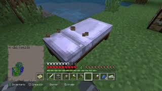 Minecraft PS3 crear una cama 