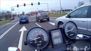 Onboard Honda vf1100 v65 magna