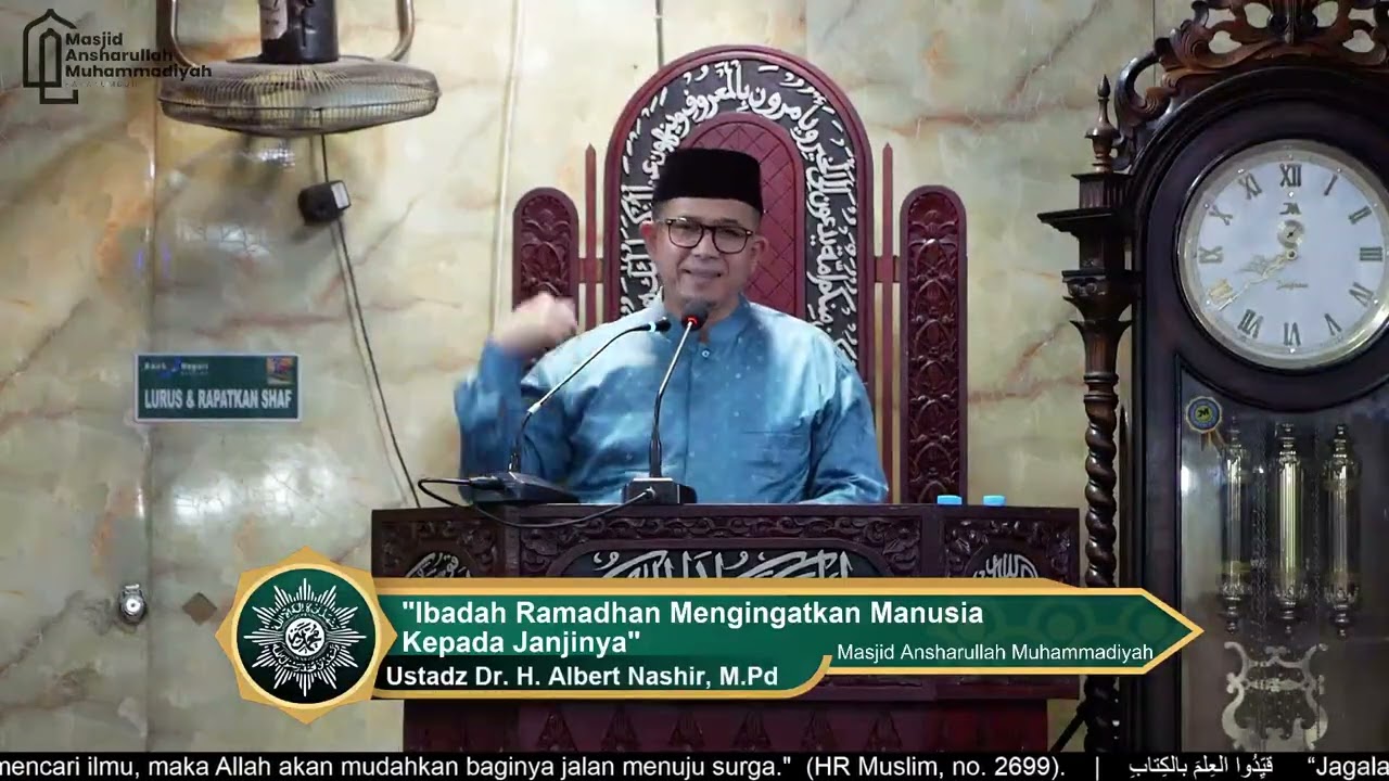 Ibadah Ramadhan Mengingatkan Manusia Kepada Janjinya