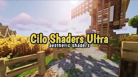 🌴Aesthetic shaders mcpe - minecraft 1.18+ || wyki craft