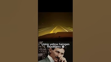 Yellow Headlights for Fog