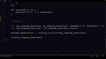 Threading and Channels in Rust