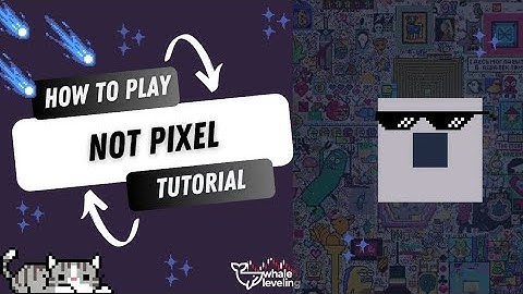 Not pixel full guide - (Notcoin games)