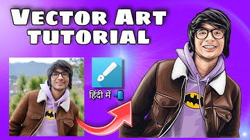 Make Vector Art Easily In Mobile 2022🎯 | Like Tejas Illustrator #nickcreation #souravjoshivlogs