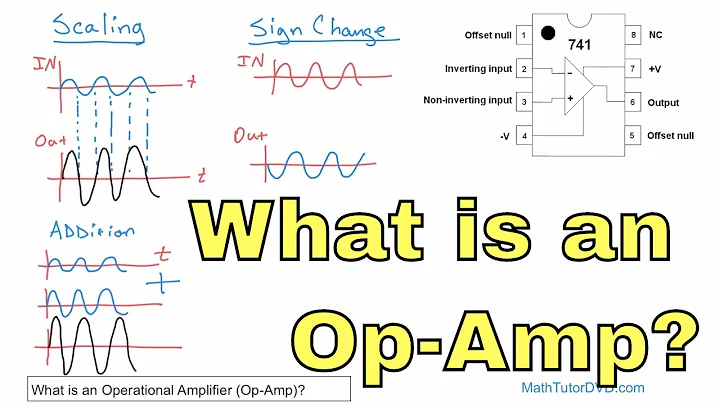 01 - What is an Operational Amplifier? (Op-Amp Circuits)