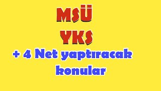 2022 MSÜ YKS SORU TAHMİNLERİ #msü #msü2022